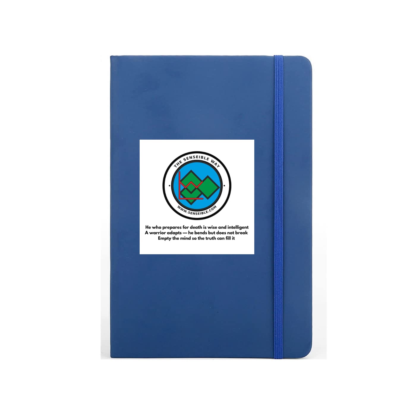 A5 Navy Blue Notebook - Health Journal