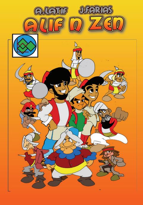 Alif n Zen - English Grammar Comic Book